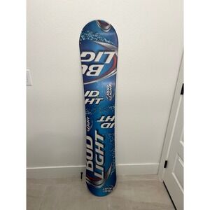 Bud Light Snowboard 2013 Promotional Beer Graphic Blue 60in 152cm